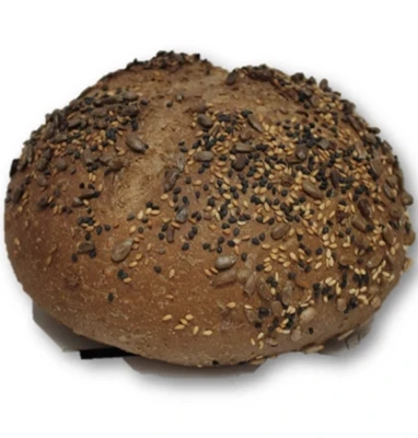 Dark Multigrain Artisan Bread Loaf - 750 gr