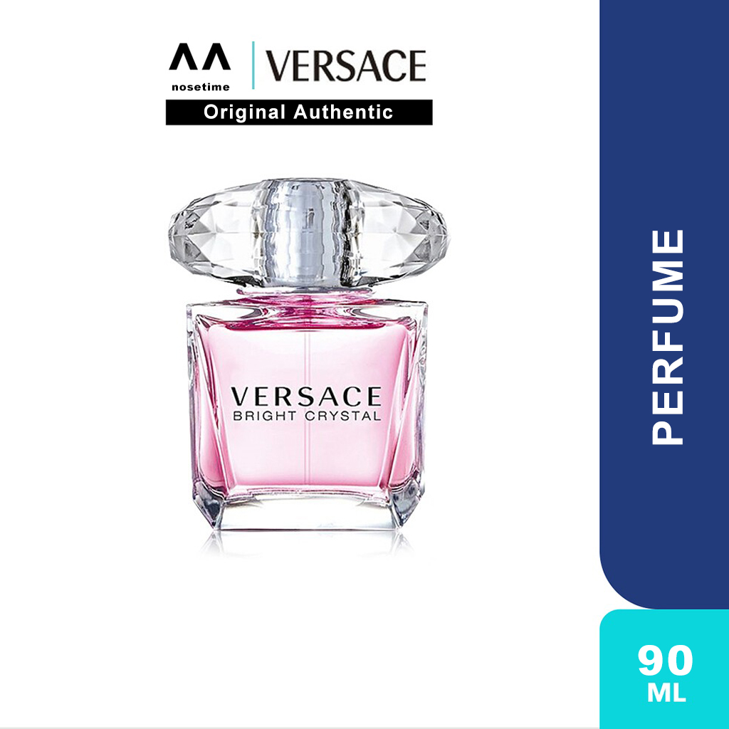 【Authentic counter】Versace Bright Crystal Eau de toilette 90ml perfume