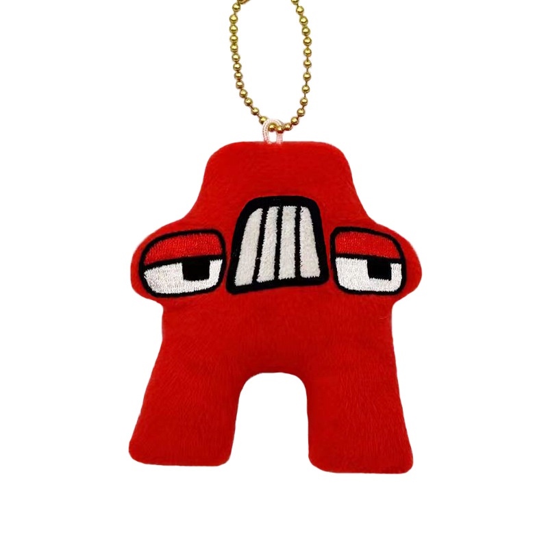 ALPHABET LORE CUDDLY Plush Toy Keychain Bag Pendant Stuffed Doll Xmas  Birthday $14.70 - PicClick AU