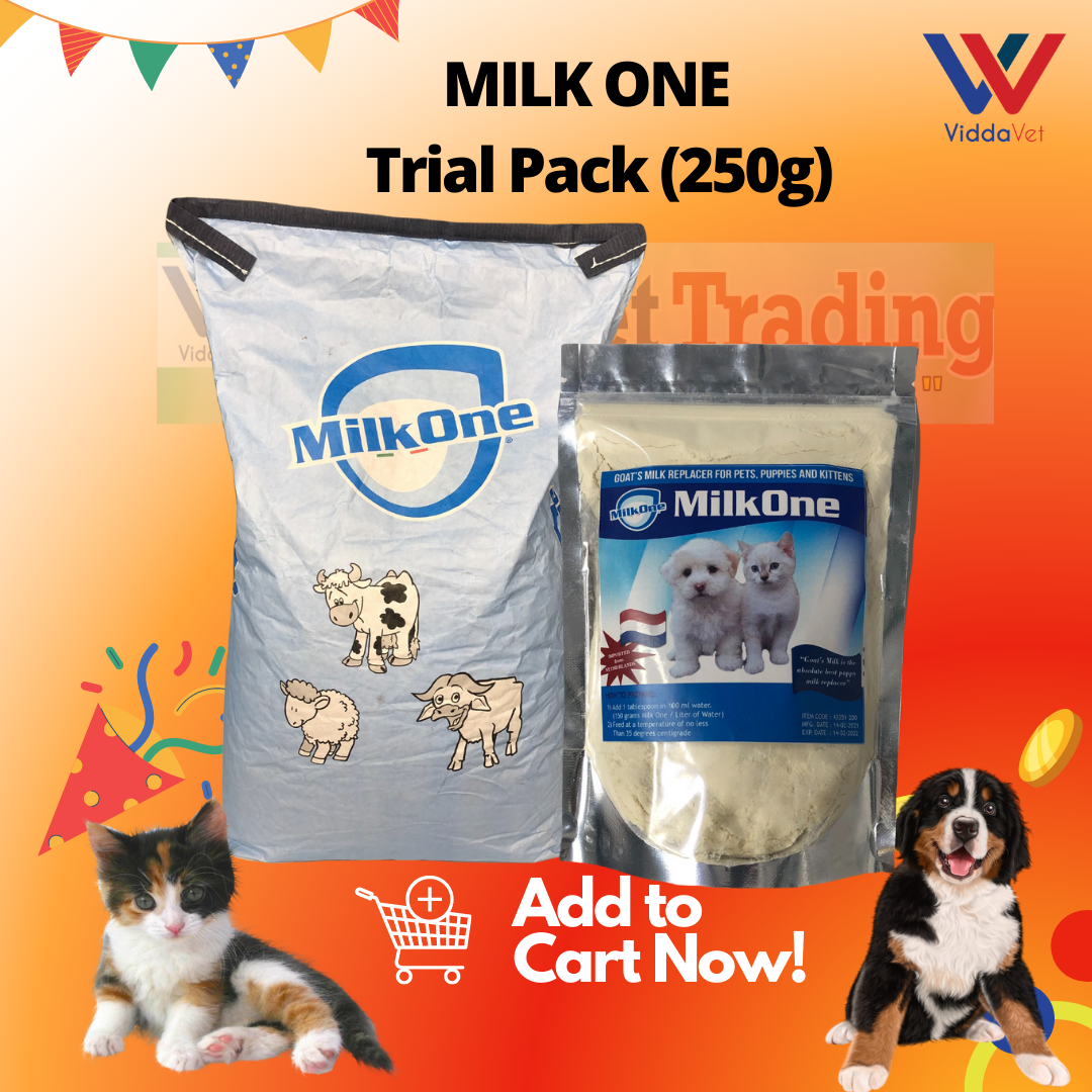 250 grams Budget Pack Milk One Goats Milk Replacer for pets milk puppy