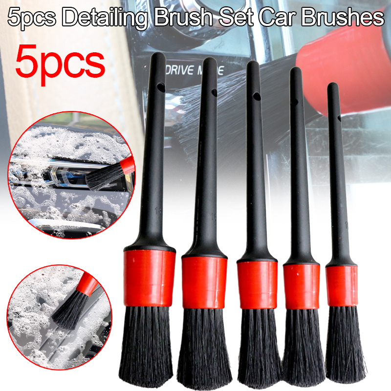 5pcs Car Detailing Brush Set