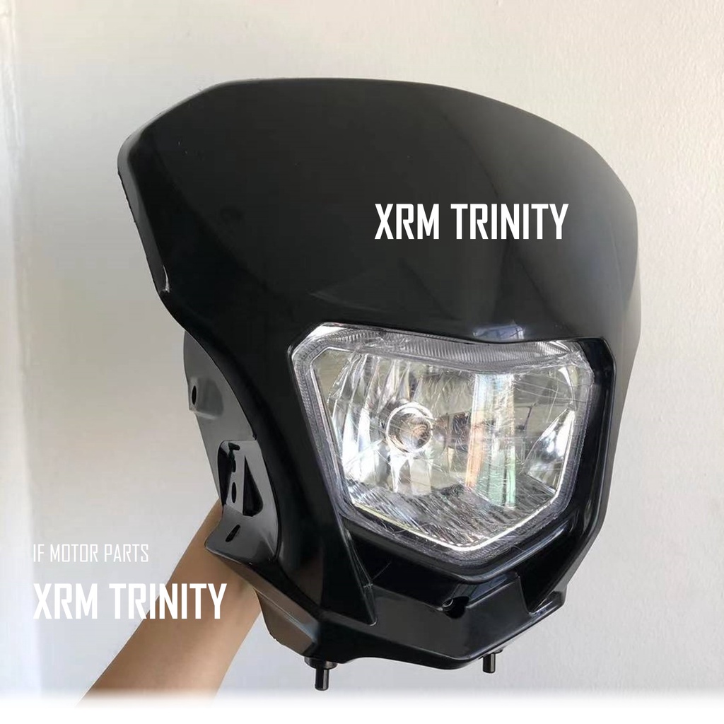 Headlight HONDA XRM Trinity New Headlight Assembly w Cowling by IF