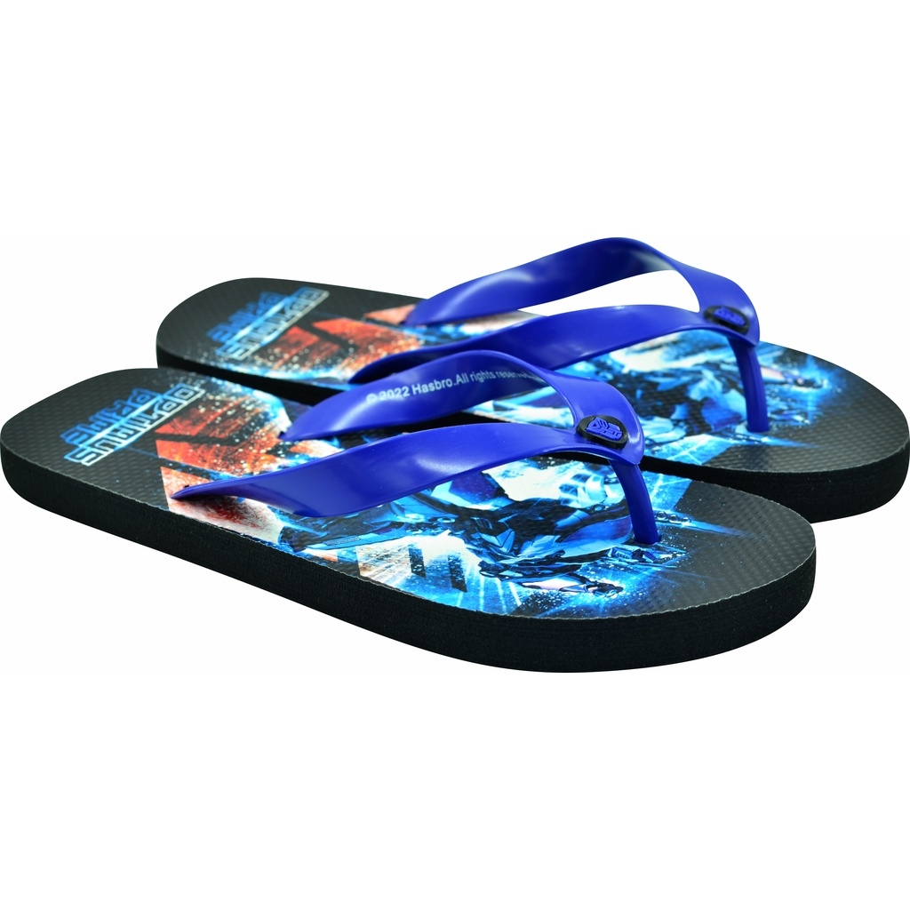 ♟ Transformers Slippers Brandon Black Blue 