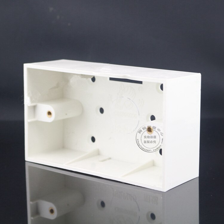 118mm Type Wall Plate Box back plate box outer PVC junction box flame