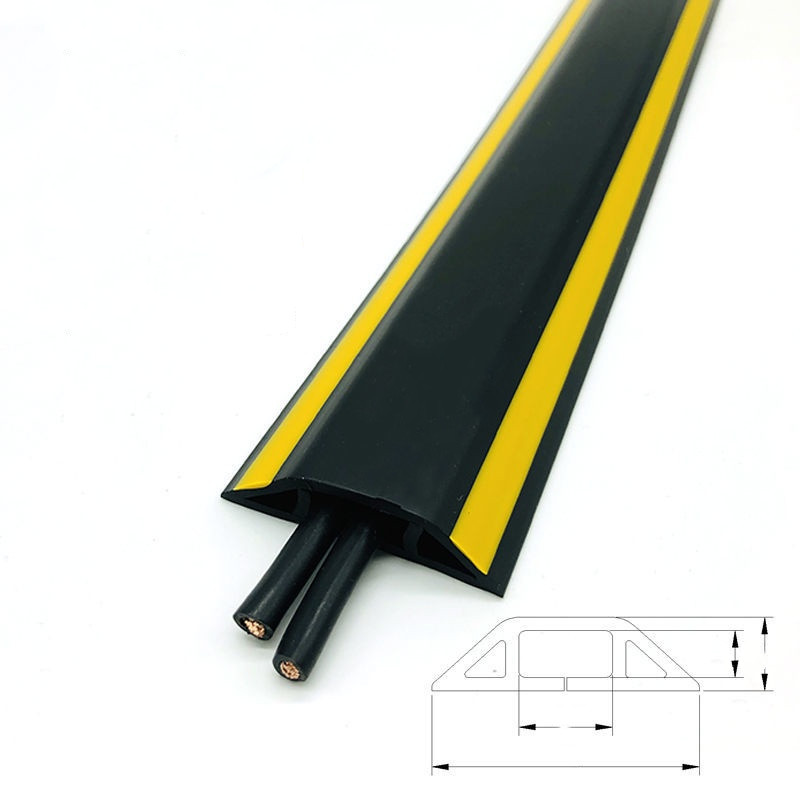 1M Cable protection cover, arrange cable protection cover, rubber floor
