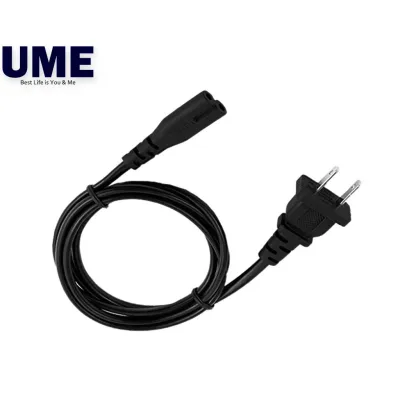 US 2 Prong 2 Pin AC Power Cord Cable Charge Adapter or PC Laptop PS2 PS3 Slim CH2PH75 1.5