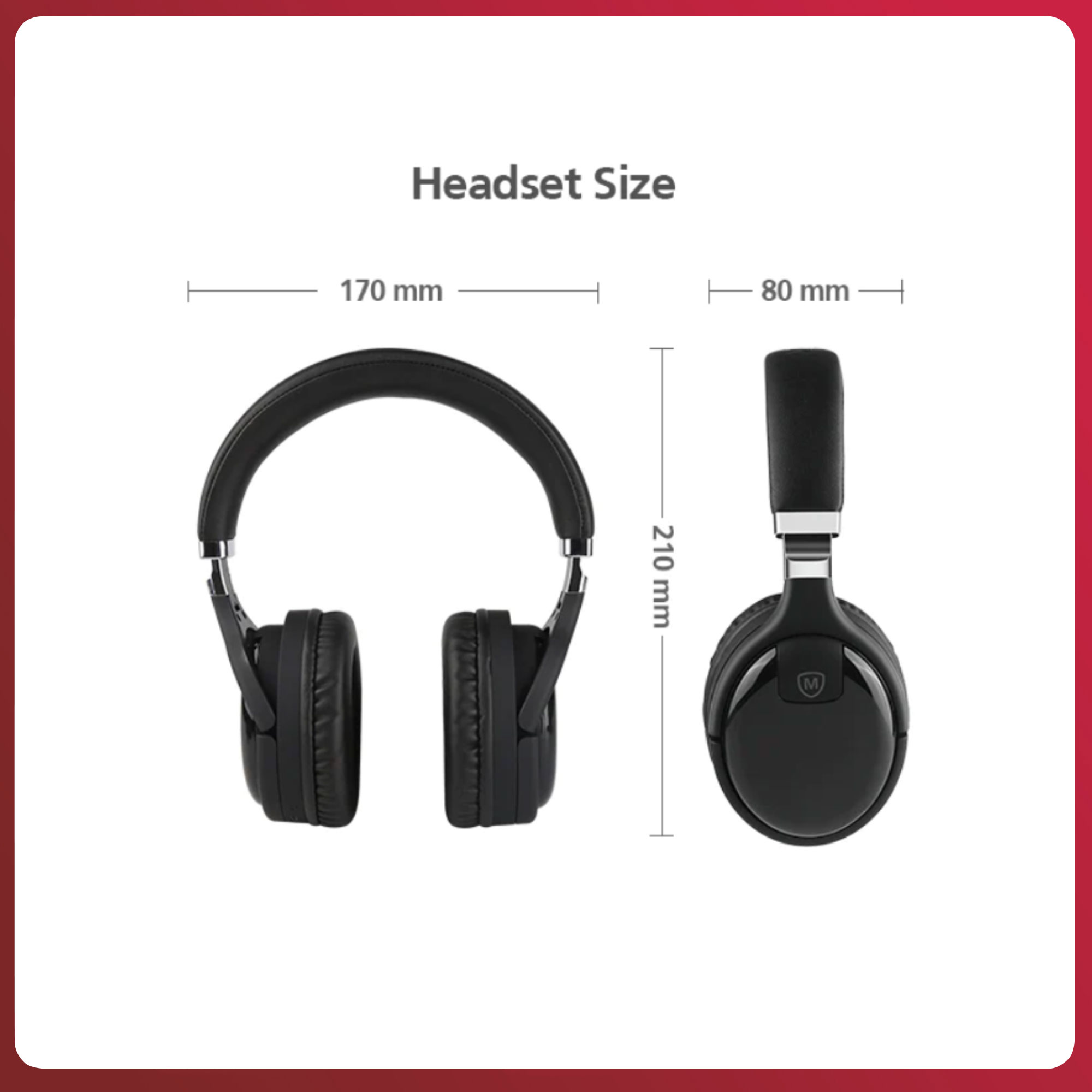 Micropack MHP-200B Bluetooth Headset - Gold