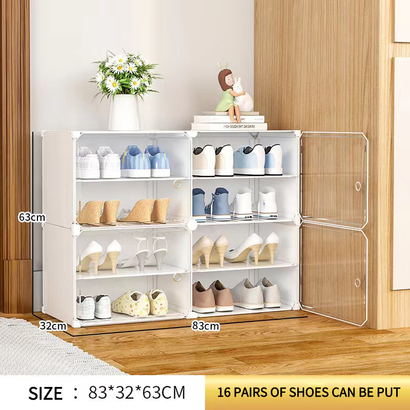 Candy Color Shoe Box shoe rack Foldable Drawer Case Storage Organizer Colorful Stockable Shoe