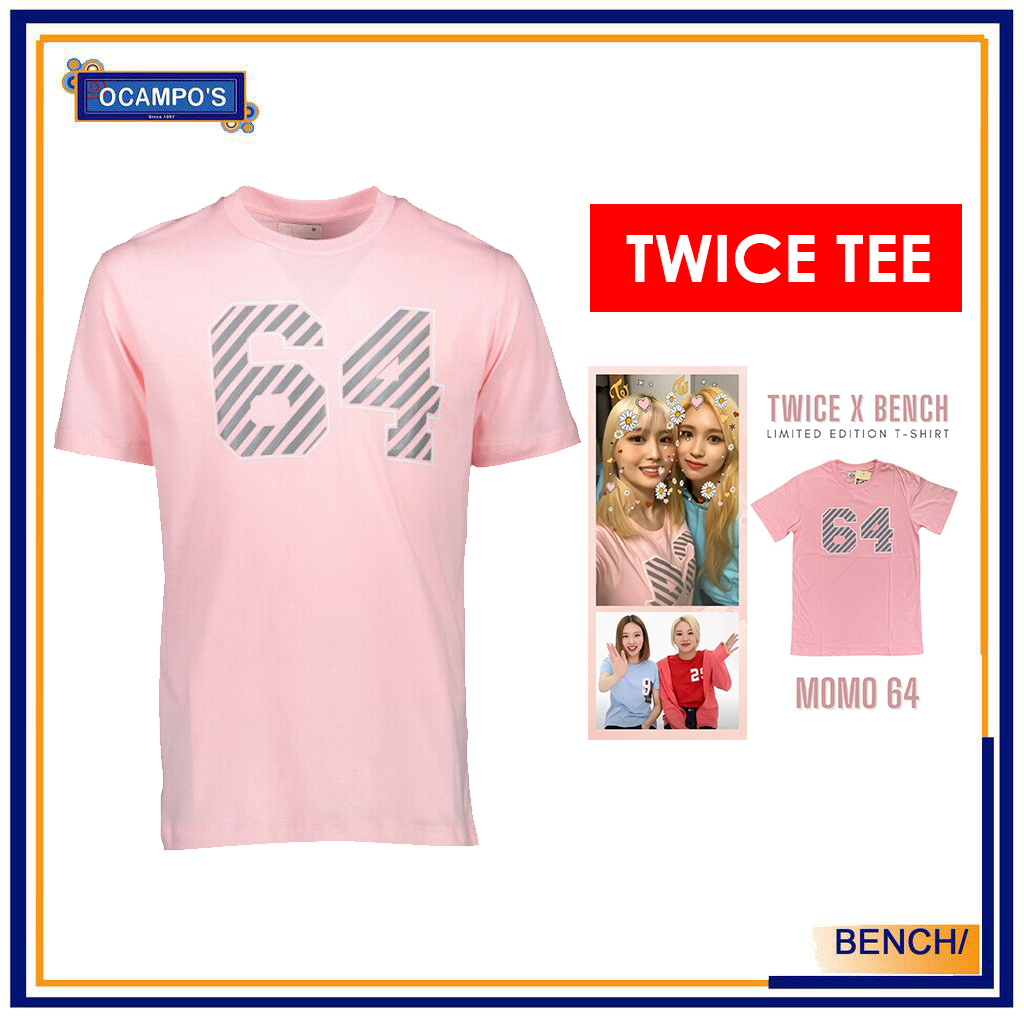 twice t shirt bench