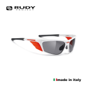 Rudy Project ZYON White Cycling Sunglasses with Polarized Lenses
