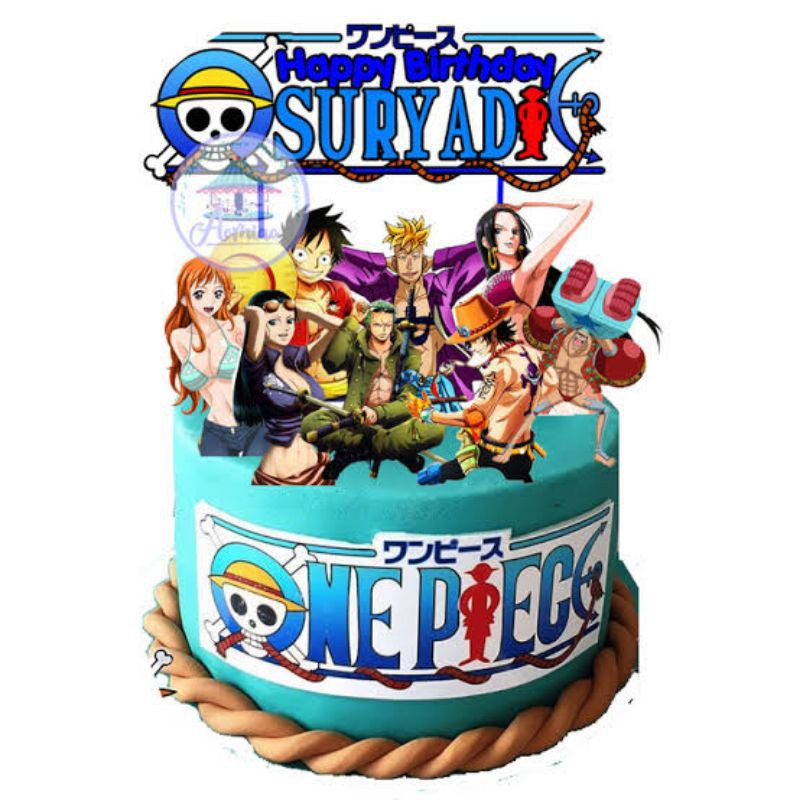8 Anime  One Piece Cake  Buttercream Penang Malaysia Butterworth  Supplier Suppliers Supply Supplies  SWEET CREATIONS BAKING VENTURE