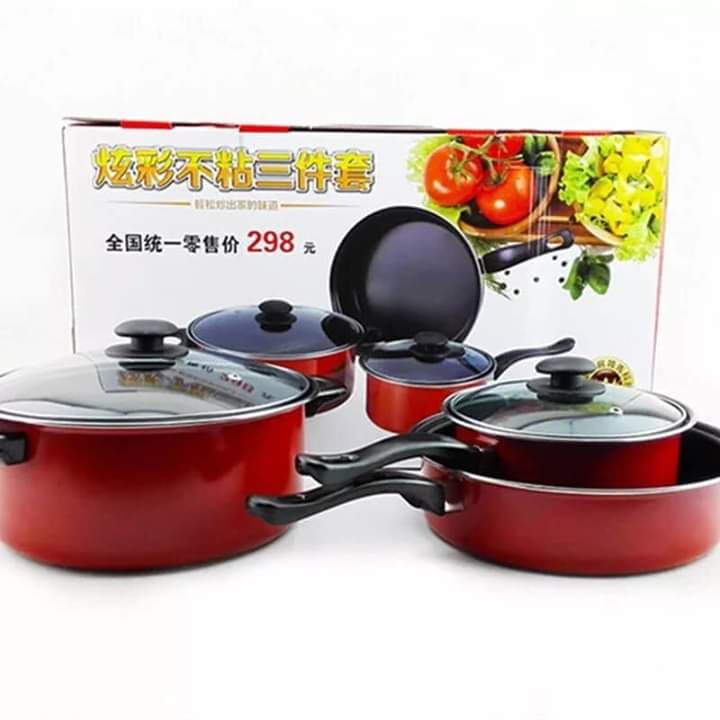 non stick pan set sale