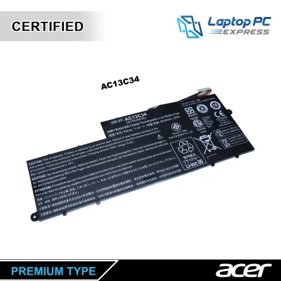 AC13C34 Acer Laptop Battery for Acer Aspire V5-122p, Aspire E3-111, E3-112, V5-122, Aspire V5-122P, Aspire V5-132, Aspire V5-132P AC13C34 Acer Aspire V5-122P V5-132 E3-111 E3-112 ES1-111M