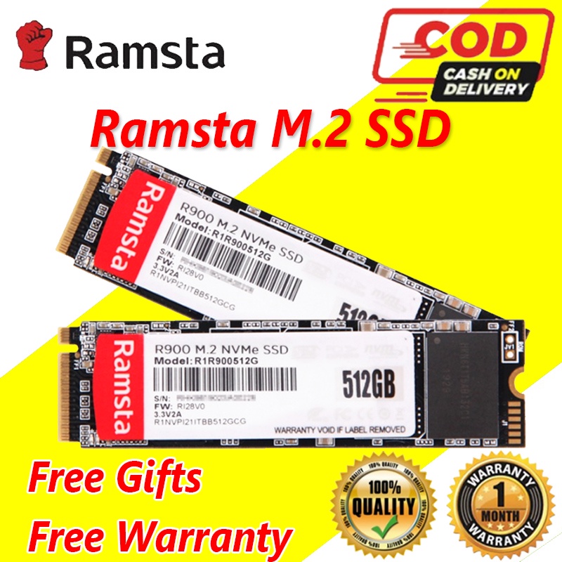 Ramsta Ramsta M.2 SSD 128G 256G 512G 1TB Laptop 2Model R600-NGFF SATA | R900 ...