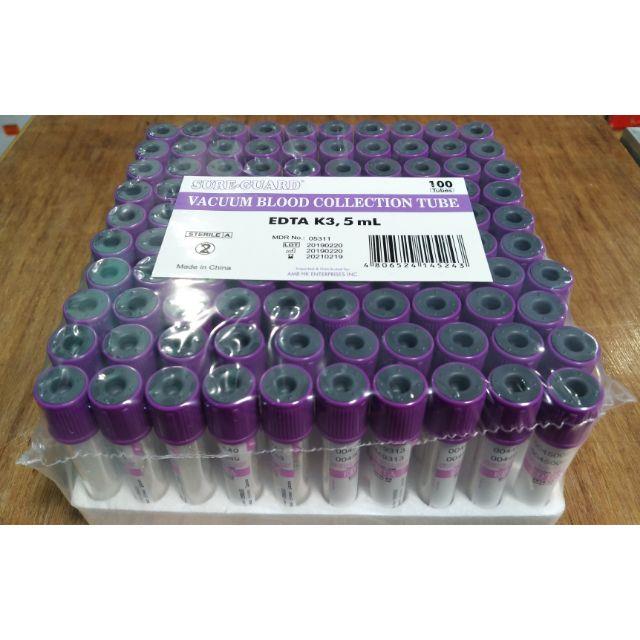 Vacutainer EDTA / Purple top tubes (2ml 3ml 5ml) Lazada PH