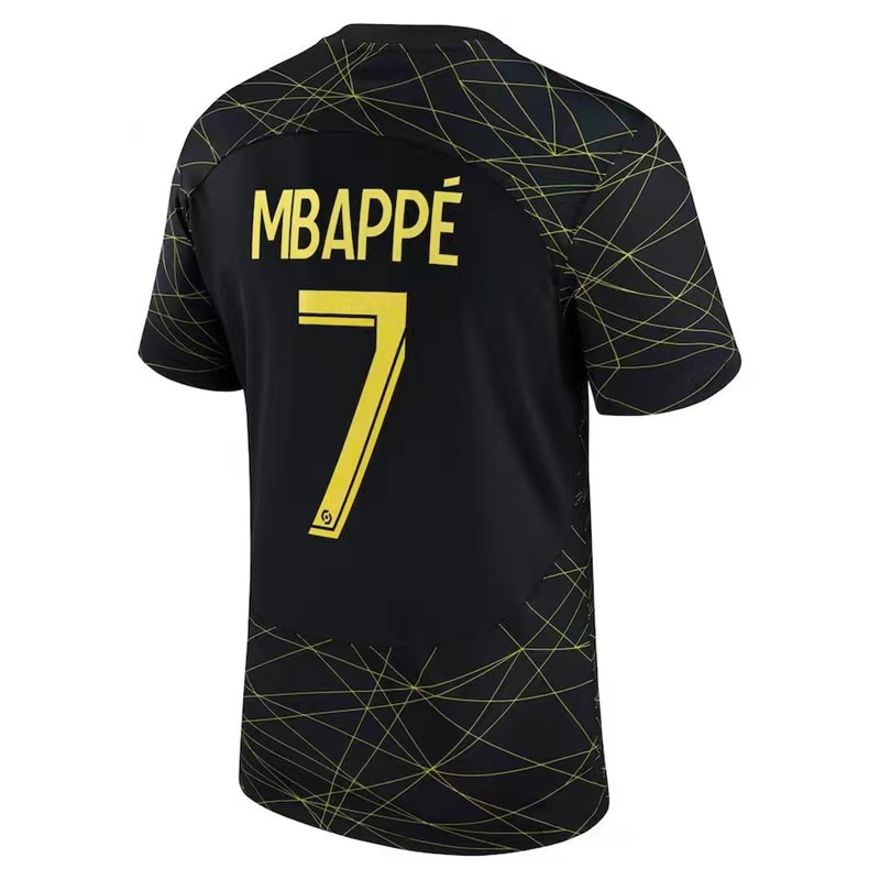 Paris Home No. 30 Messi Shirt No. 7 Mbappe No. 10 Nemadi Maria