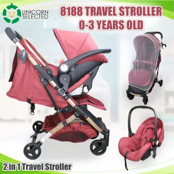 baby car seat stroller 2 in 1