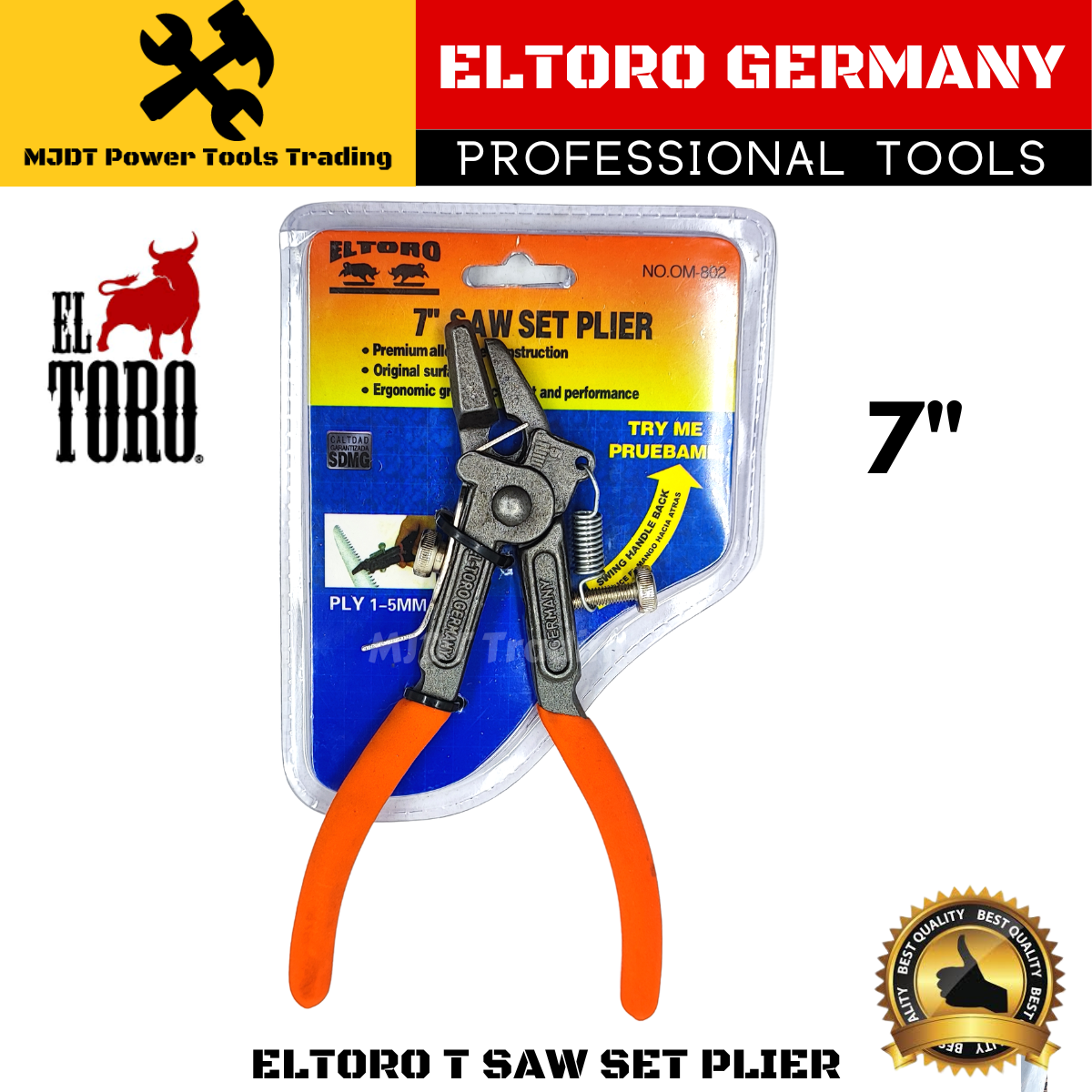 ORIGINAL ELTORO SAW SET PLIER 7" Lazada PH