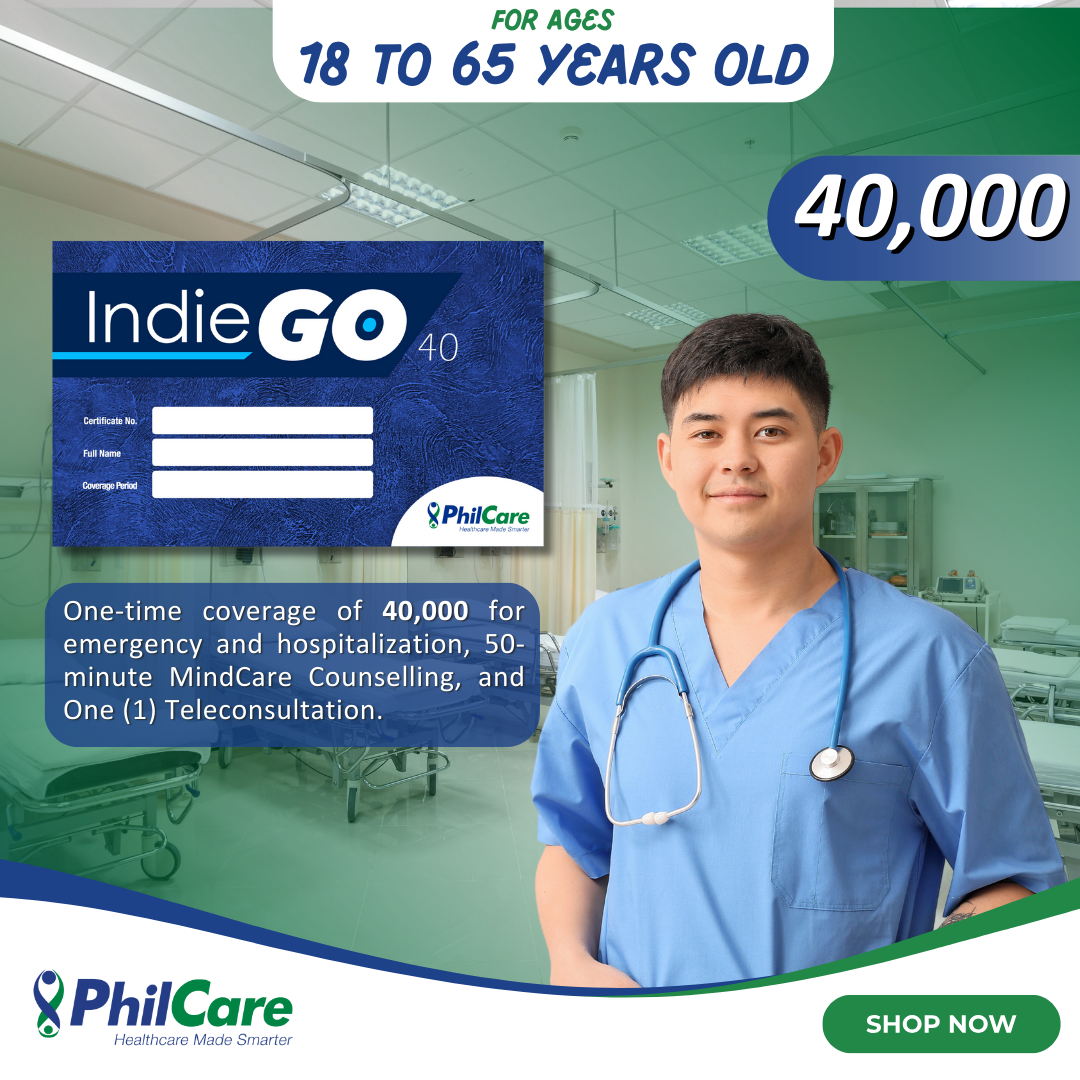 PhilCare - IndieGo (Prepaid Health Card / Health Card / Health ...