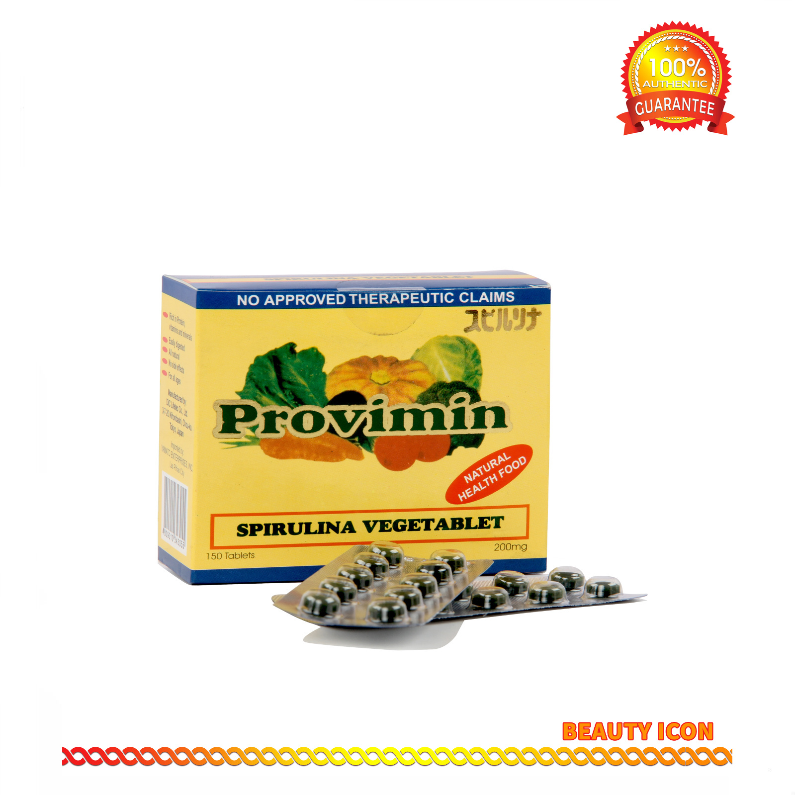 Provimin Spirulina VegeTablet 200mg Box of 150's Lazada PH