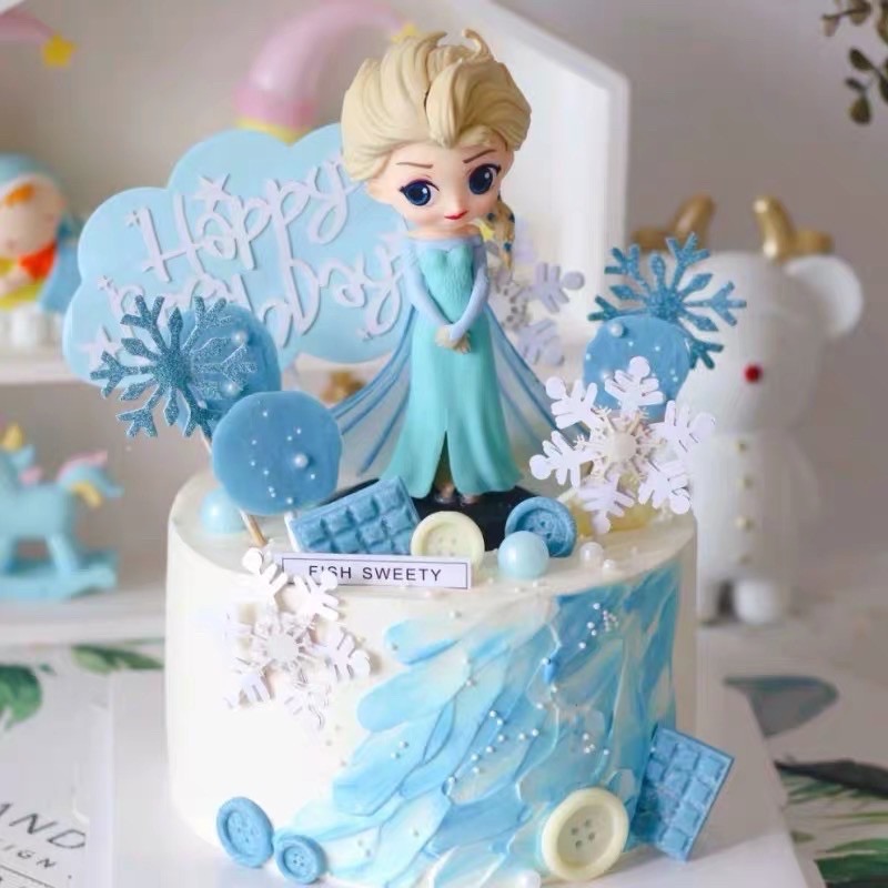 Disney Frozen (Reena) Frozen Cake, A Customize Frozen cake