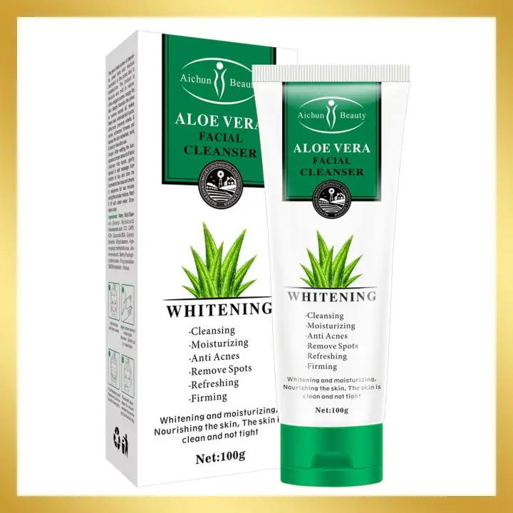Authentic Aichun The Aloe Vera Face Cleansing Skin Deep Washing