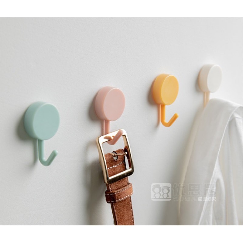 1pcs Creative Key Hanger Wall Hook Kitchen Bathroom Organizers Adhesive  Hooks For Hanging
