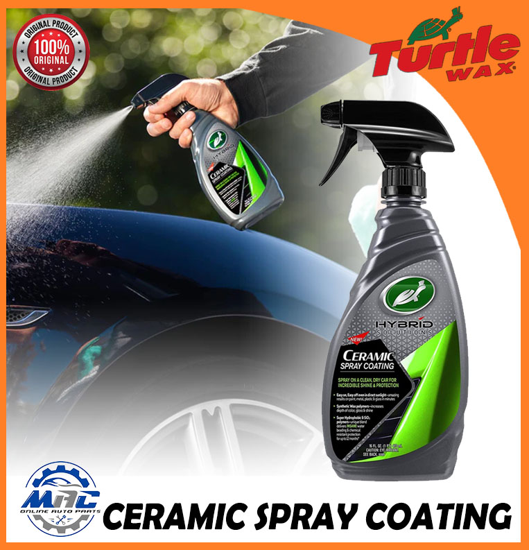 TURTLE WAX HYBRID SOLUTION CERAMIC SPRAY COATING 473mL 16oz car wax ...