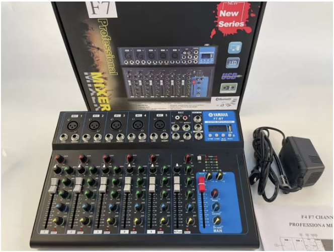 GRAB THIS !!! Yamaha F7 7 Channel audio mixer power supply 120220