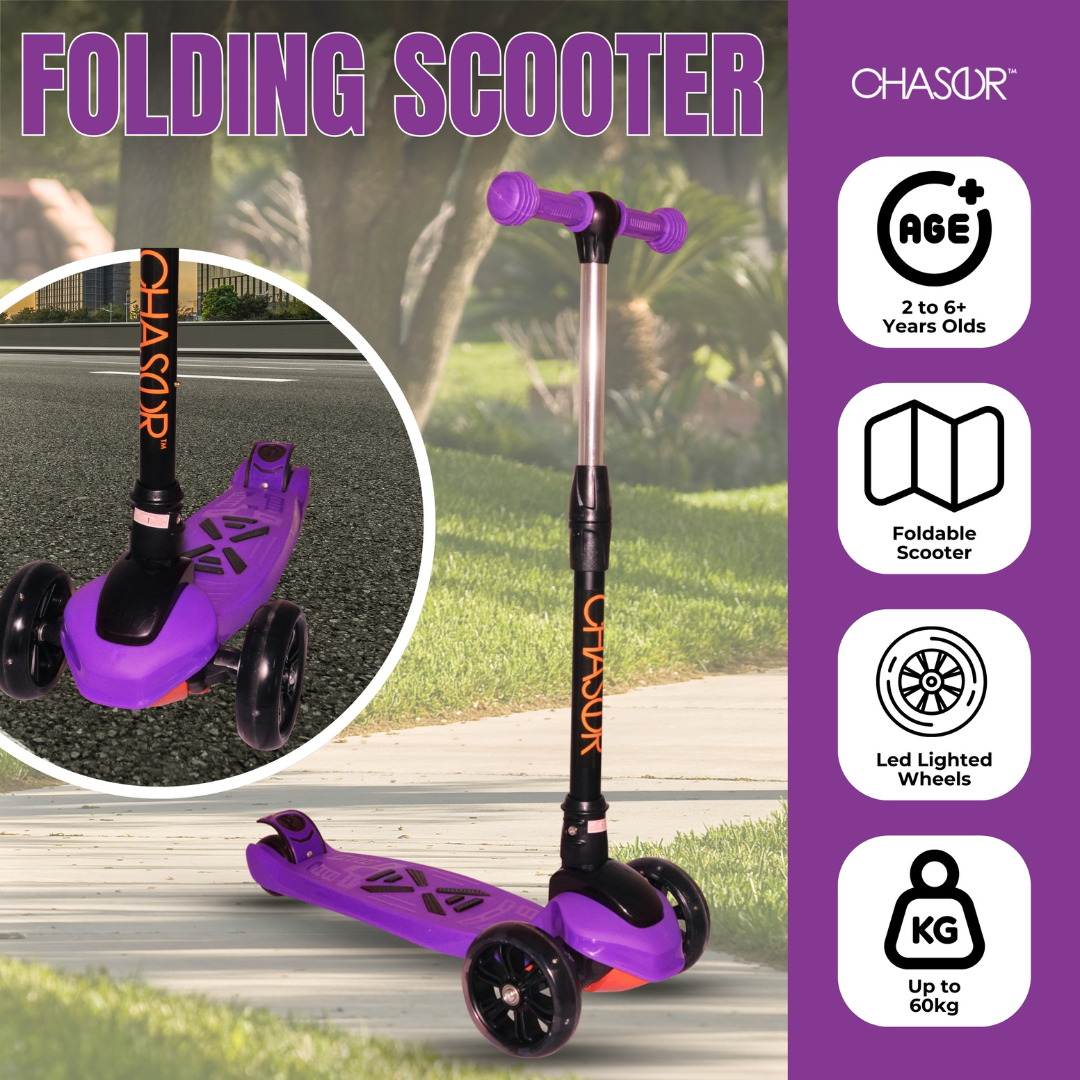 Chaser 6+ Folding Kids Scooter for Girls Kids Kick Scooter for - Main Image