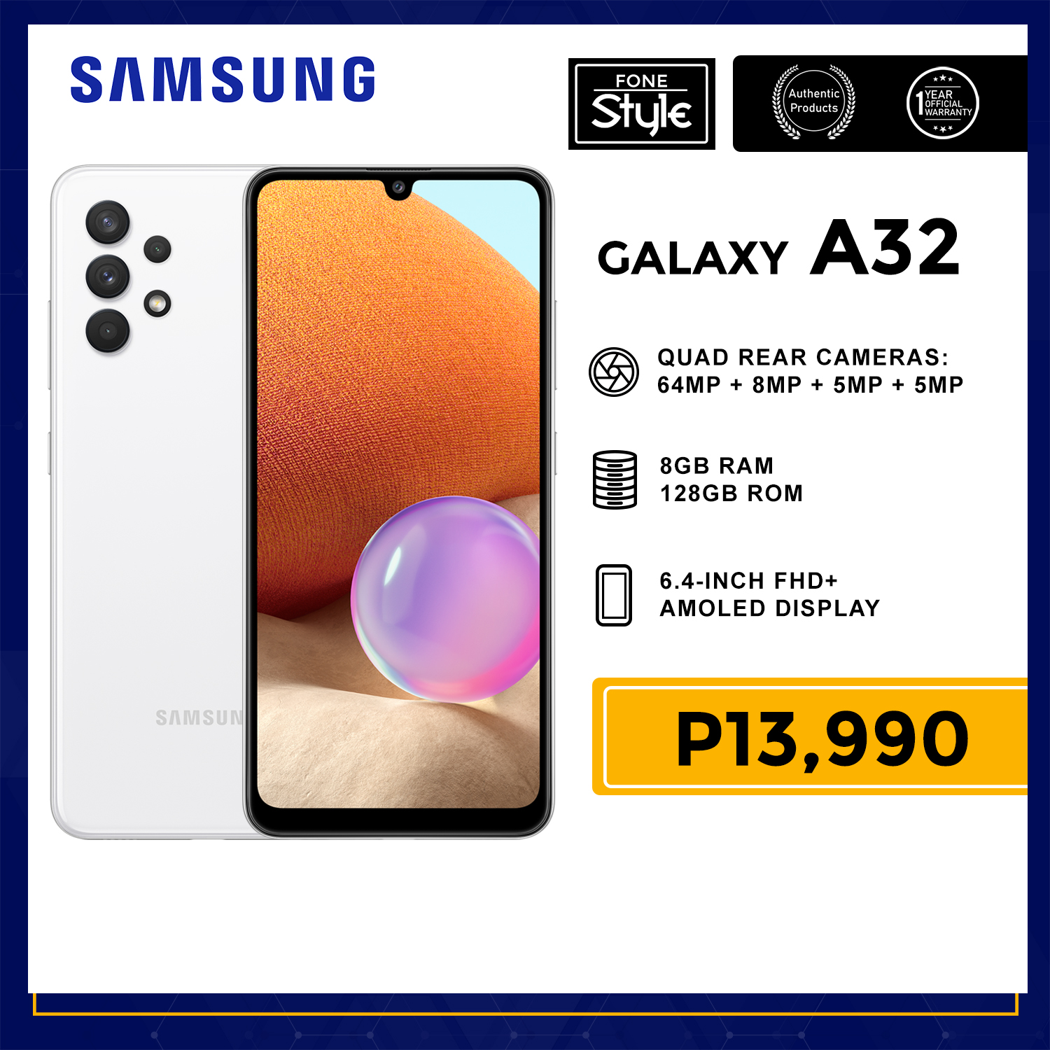 samsung galaxy a32 storage