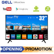 GELL Frameless Ultra-Thin Smart TV Sale! 32"-50" Flatscreen