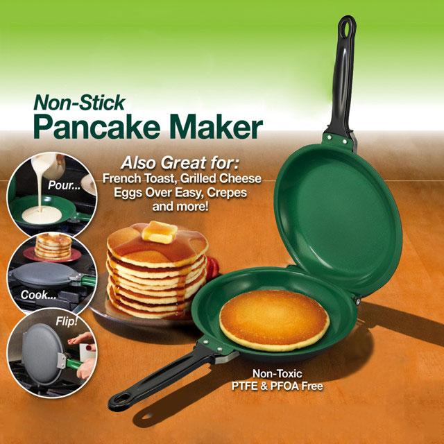 OrGreenic AS SEEN ON TV Flip Jack Pancake Maker Ceramic Non-Stick NEW