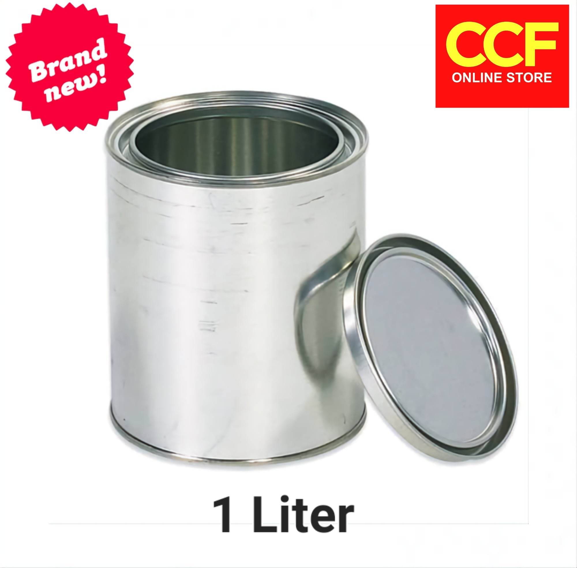 Empty Paint Tin Can Cans Brand new 1 Liter Lazada PH