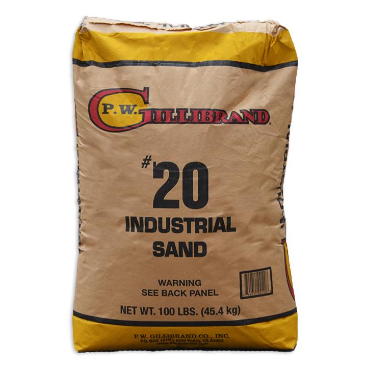 PW Gillibrand USA 20 Silica Sand 100 lbs (45.36 kgs) for Swimming Pool
