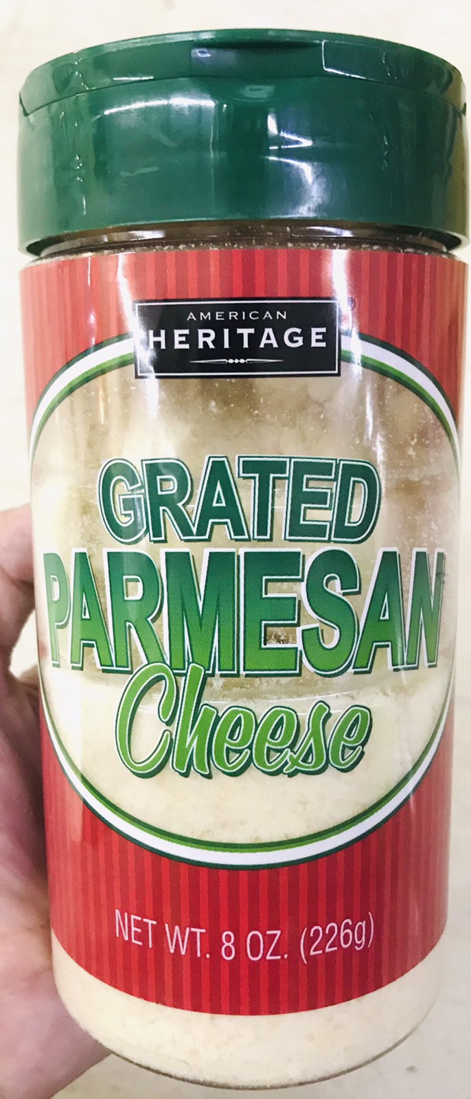 American Heritage Grated Parmesan Cheese 226g Lazada PH