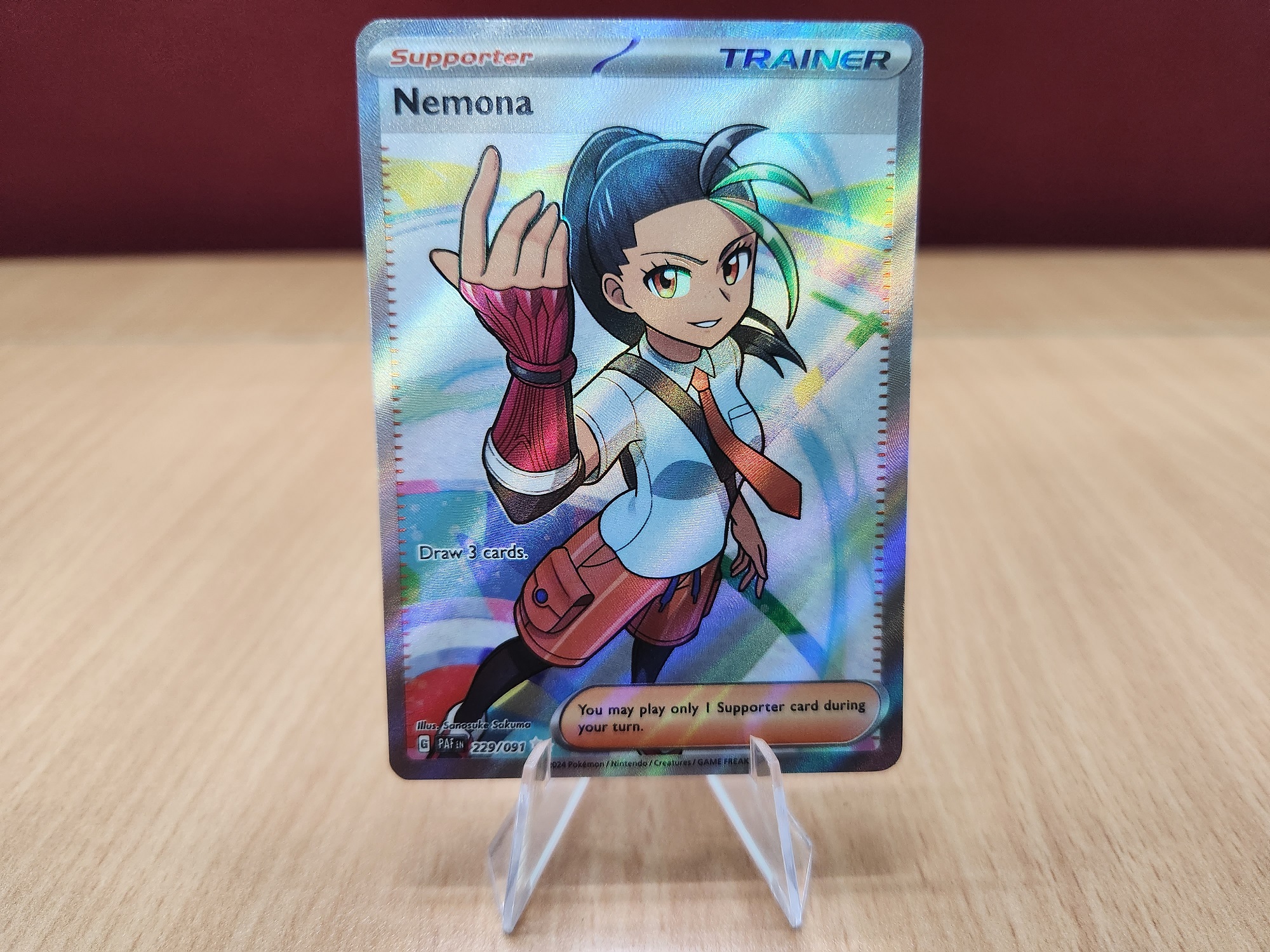 Trainer] Nemona Full Art - 229/91 - Ultra Rare Scarlet and Violet - Pokemon  Card Singles Educational Puzzle Pokemon Card 8 Years And Above Pokemon Card  - Lazada | Lazada PH