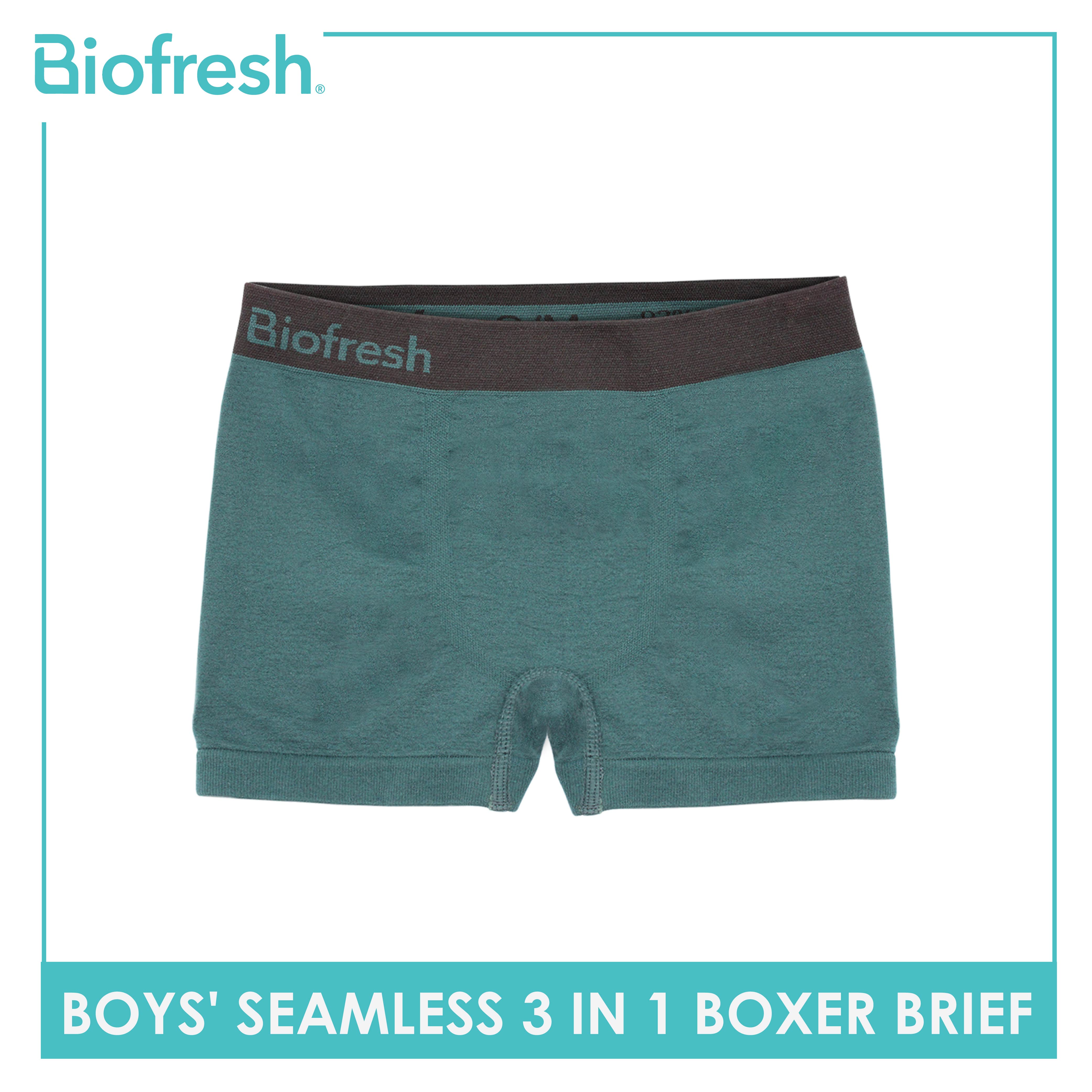 Biofresh Men's Nylon Breathable Boxer Brief 5 pieces in 1 pack OUMBBG2  (Limited Time Offer)