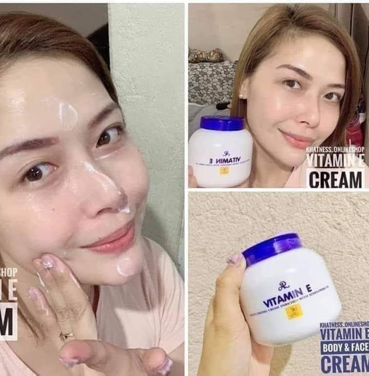 before and after vitamin e cream