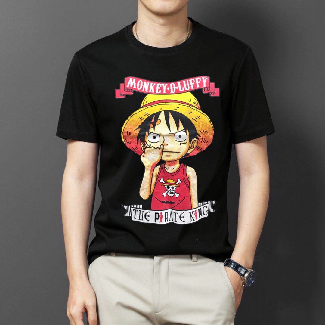 Luffy Nose Cartoon Character T-Shirt(unisex) | Lazada PH