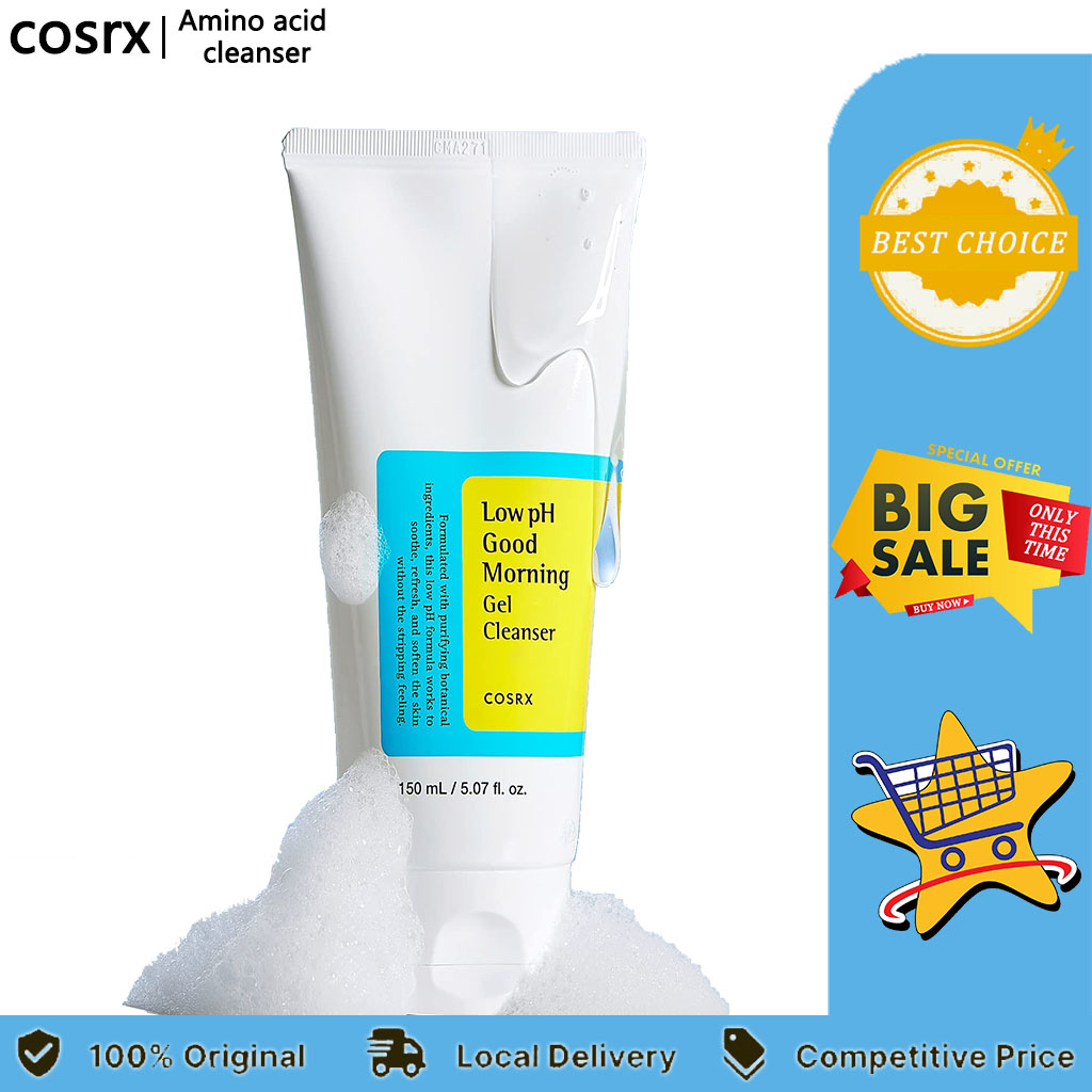 Cosrx Low pH Good Morning Gel Cleanser gentle 150ml Cleanser and Scrub