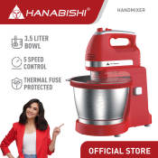 Hanabishi Hand Mixer HHMB1600SS