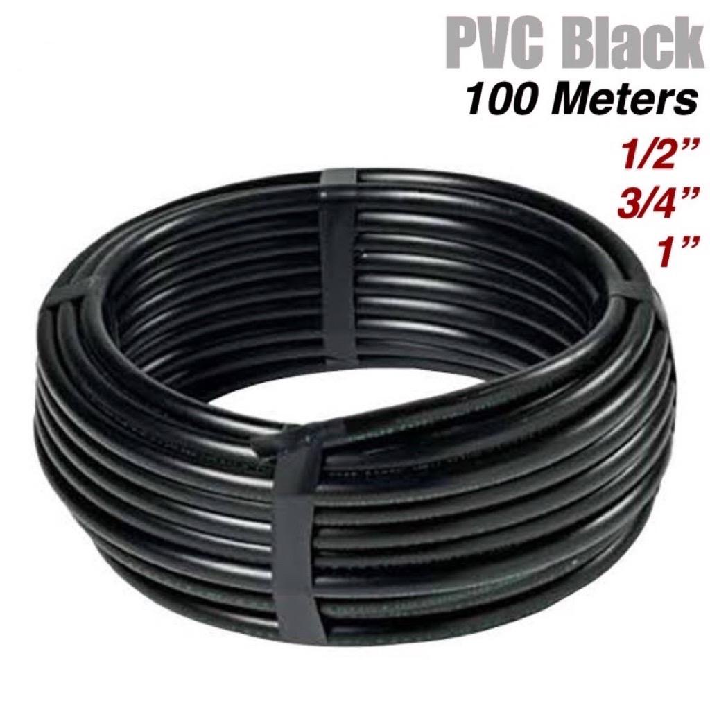 100 Mtrs SDR11 HDPE Black Pipe Waterline & Farm Garden Irrigation