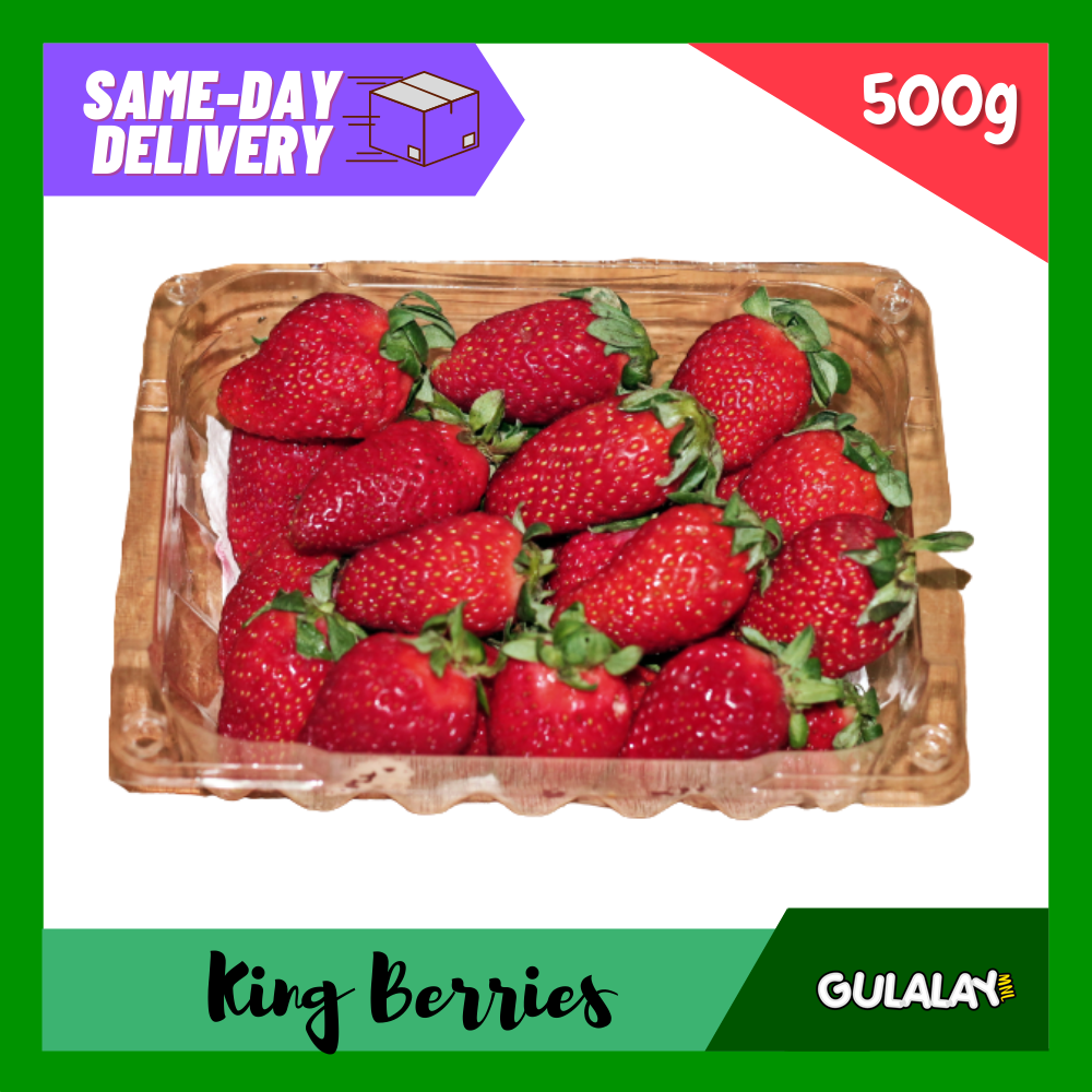 Gulalay MNL King Assorted Strawberries (half 1/2 kg) Farm Fresh