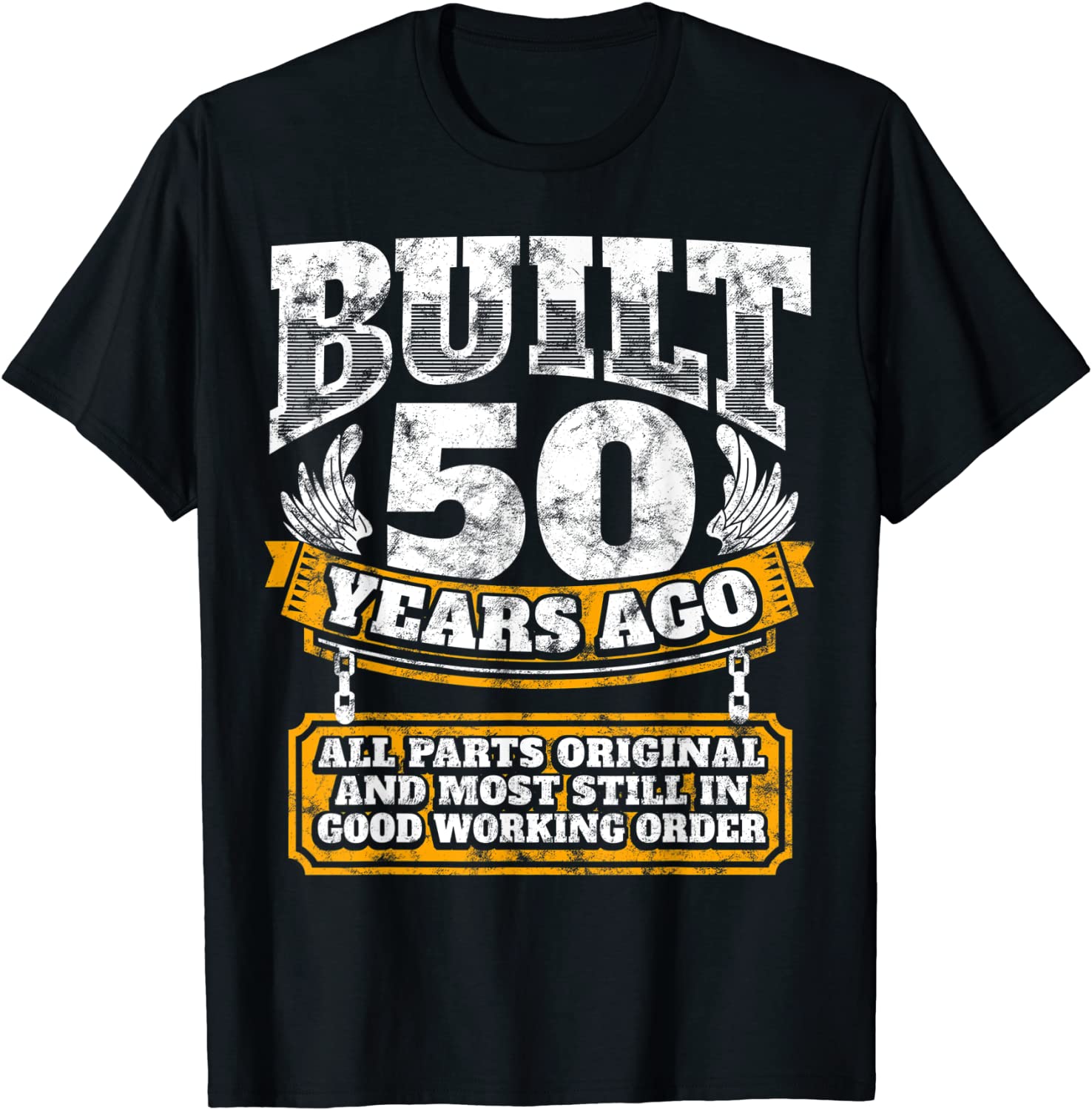 Funny 50th Birthday Shirt B-Day Gift Saying Age 50 Year Joke Cotton T-shirt  for Men and Women Tee Shirts Adults Short Sleeve Tshirts | Lazada PH