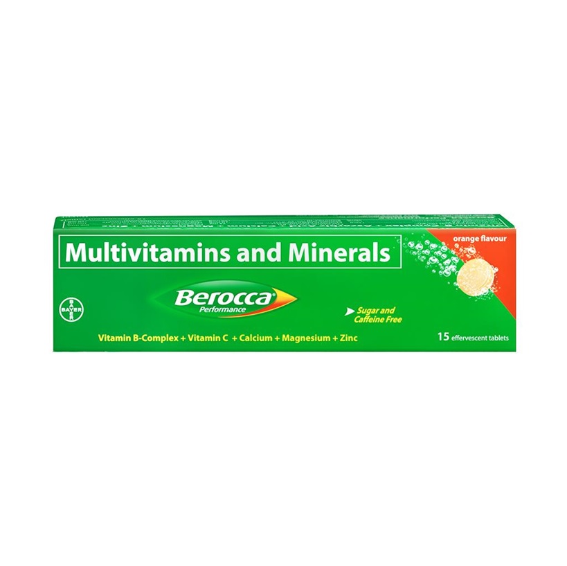 Berocca Performance Multivitamins Magnesium + Zinc Tab 15's Lazada PH