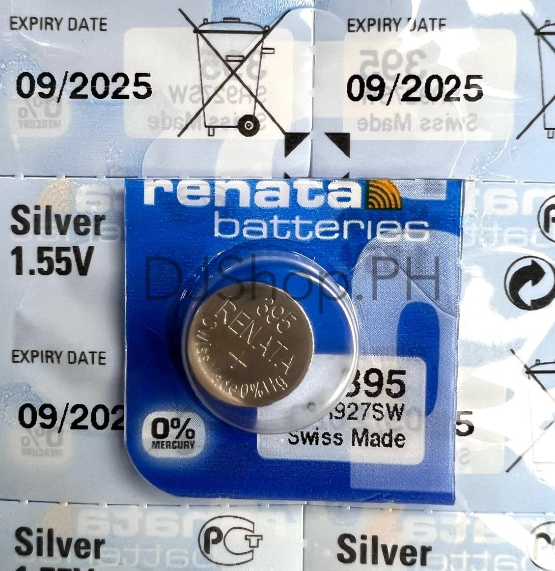 Mercury-Free SKA397 Watch Battery main image 0