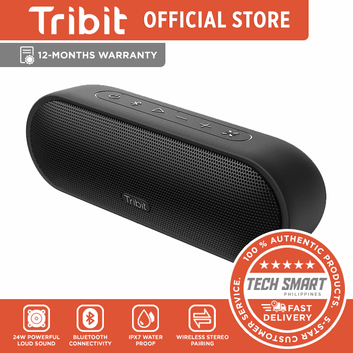 Tribit Upgraded MaxSound Plus Portable Bluetooth Speaker with 24W