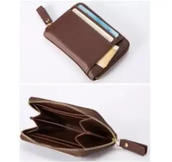 mens leather coin pouch