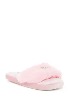 steve madden faux fur slippers